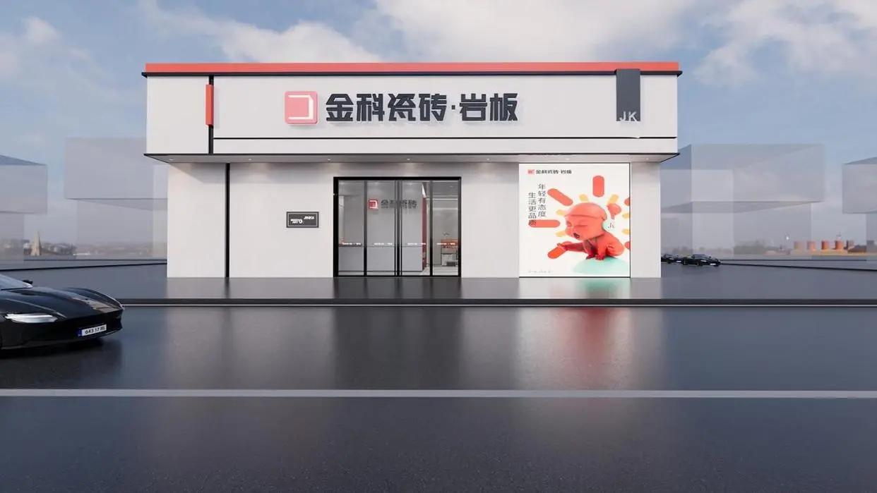 金科终端店面赏析季 | 湖南衡南金科瓷砖.岩板旗舰店